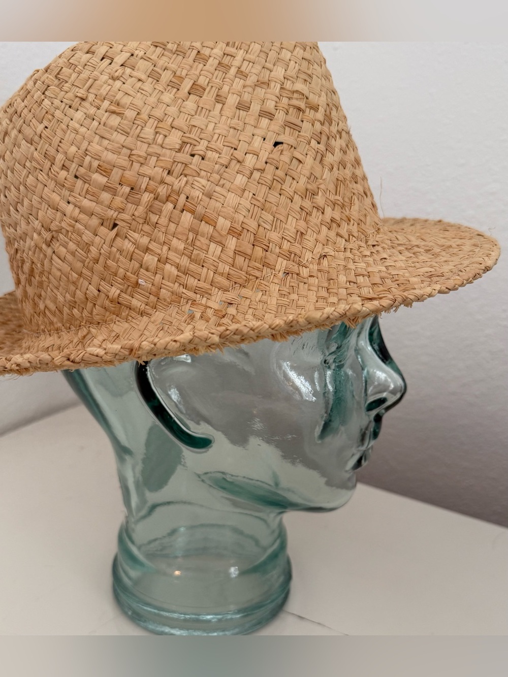 EUC Straw Men’s raffia fedora